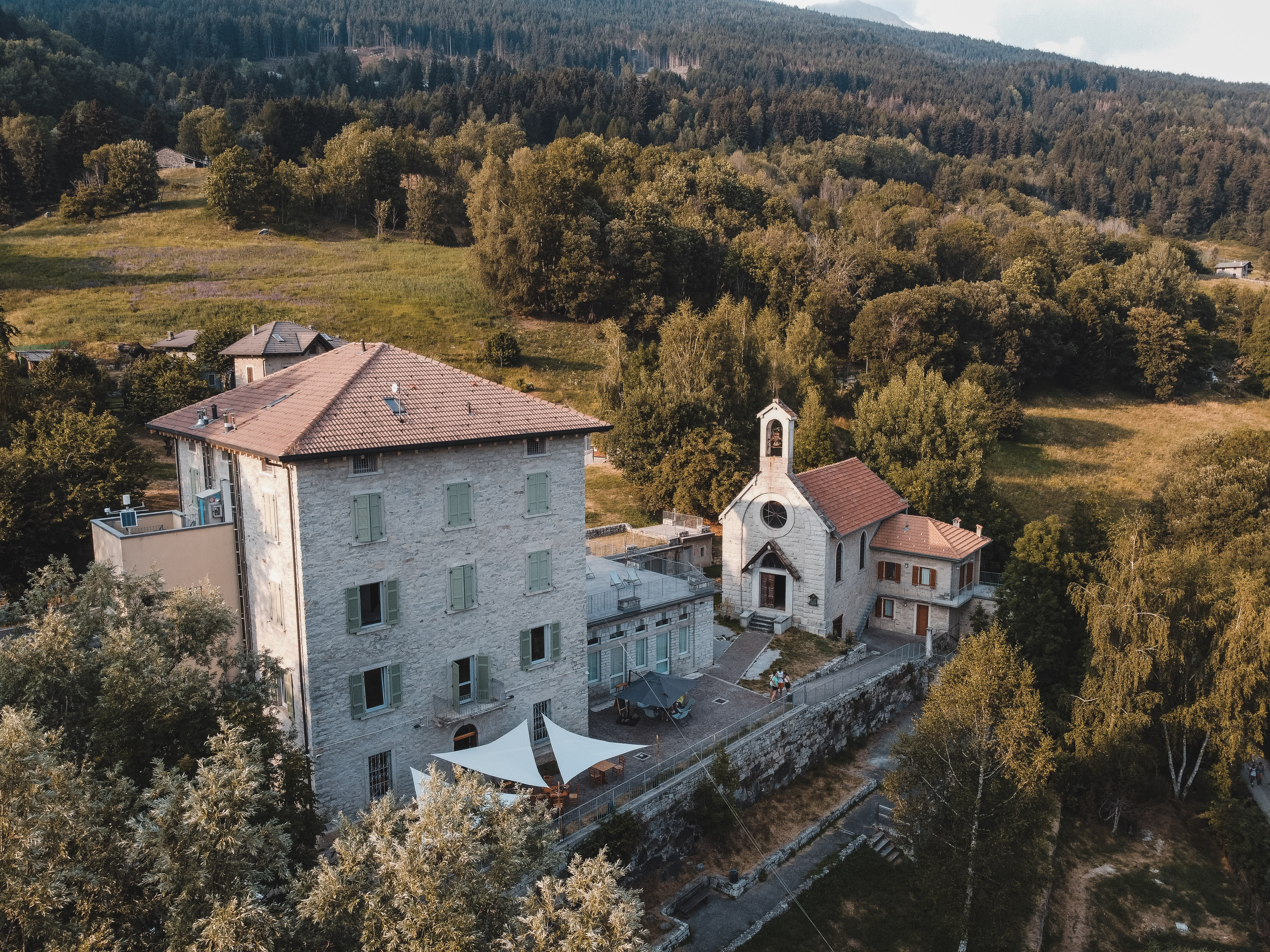 Foto della Casa del Parco di Cevo