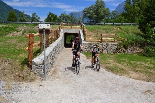 Ciclovia dell'Oglio - sottopasso