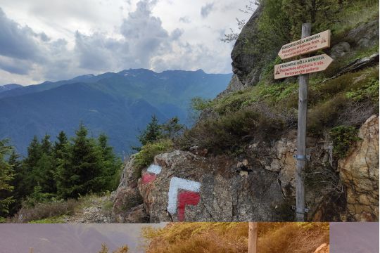 Panorama del Percorso della Memoria