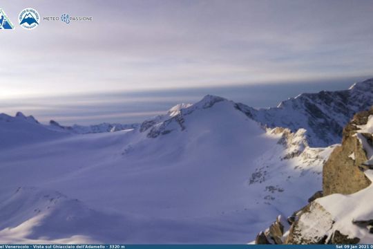 Foto dalla webcam del Passo Venerocolo