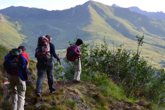 Persone che fanno Trekking 