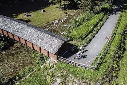 Ciclovia dell'Oglio - panorama 