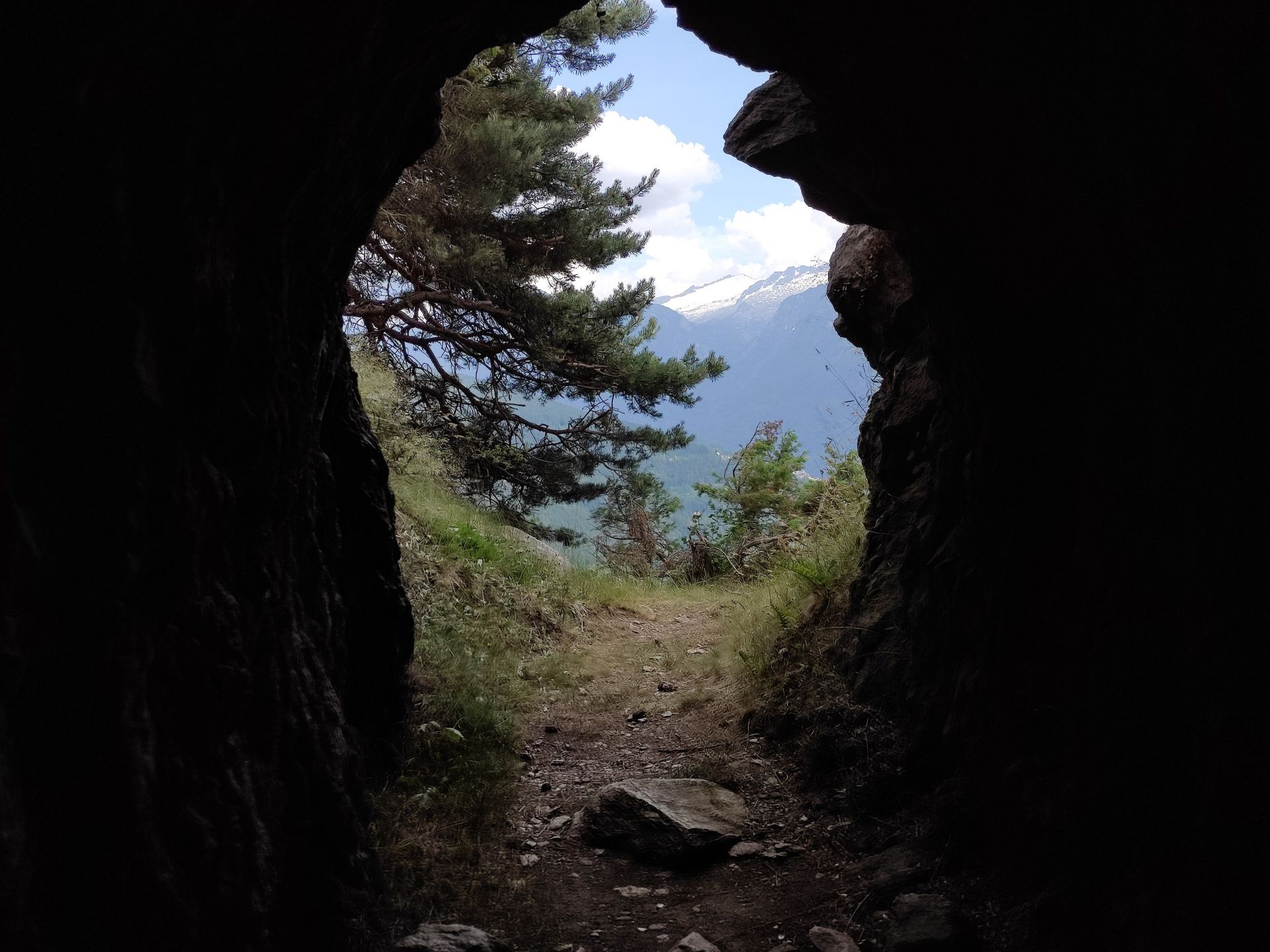 foto Percorso della memoria, tunnel